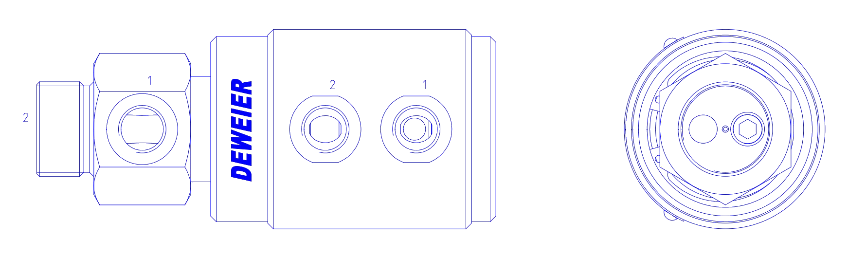DRL02系列液壓雙回路旋轉(zhuǎn)接頭